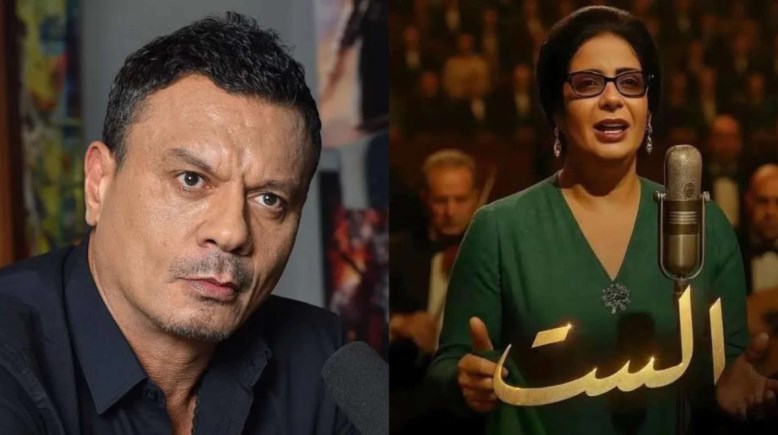  عباس أبو الحسن يدعم منى زكي