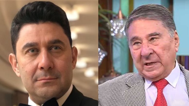 المخرج شاكر عبداللطيف ونجله الفنان أحمد شاكر