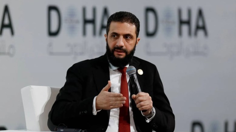 الرئيس السوري أحمد الشرع