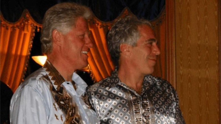 إبستين مع بيل كلينتون