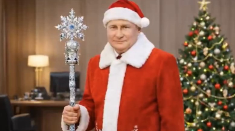 الرئيس الروسي فلاديمير بوتين في الفيديو 