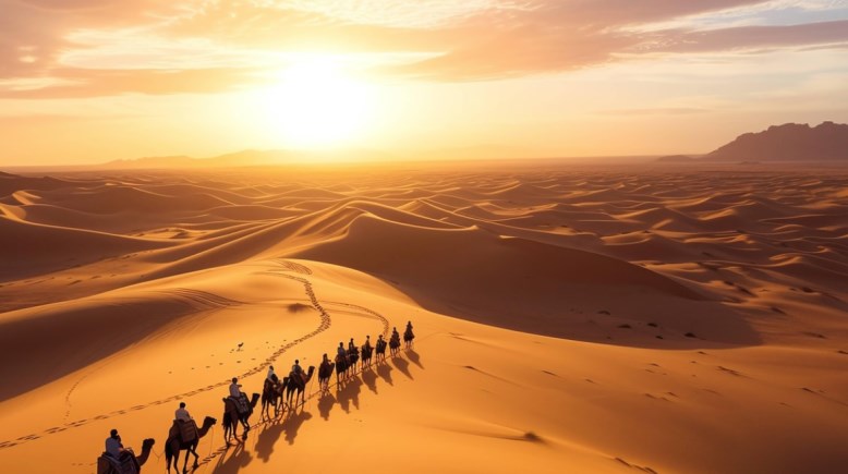 تعبير عن الصحراء للطلاب 2025 بالعناصر