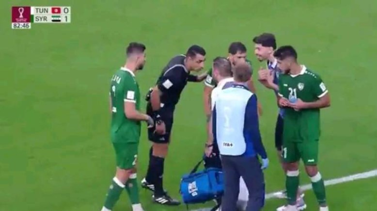 مباراة تونس وسوريا