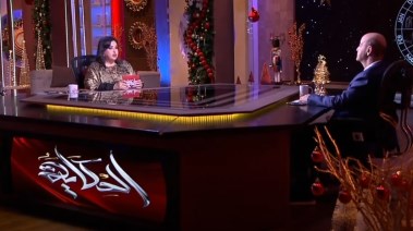 عمرو أديب وبسنت يوسف