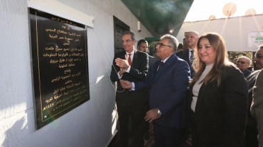 افتتاح مكتب بريد المنصورة الرئيسي