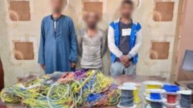 المتهمين والمضبوطات