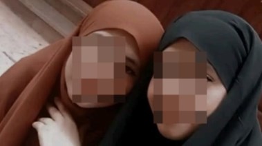 الطفلتان جنة وأماني