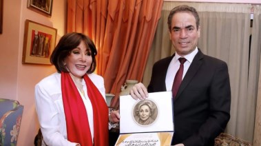 لبنى عبد العزيز وأحمد المسلماني