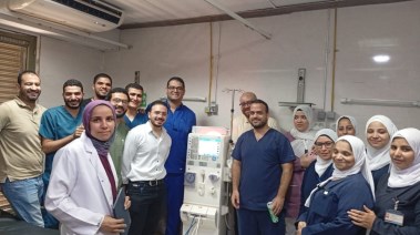 الفريق الطبي بمستشفى الهرم التخصصي