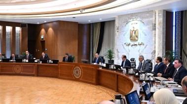 جانب من لقاء الدكتور مصطفى مدبولي رئيس الوزراء خلال اجتماعا عقده اليوم بمقر الحكومة بالعاصمة الجديدة