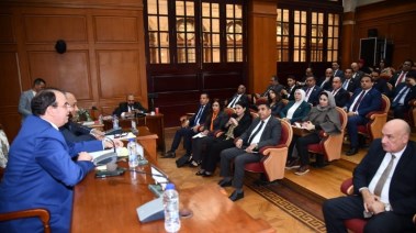 اجتماع لجنة الإسكان والإدارة المحلية والنقل بمجلس الشيوخ