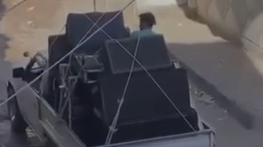 سيارات دعائية تجوب شوارع بلطيم