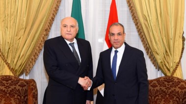 وزير الخارجية بدر عبدالعاطي ونظيره الجزائري
