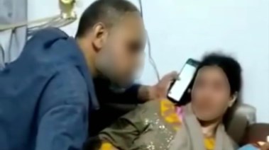 لقطة من الفيديو المتداول 