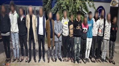 المتهمون بإحداث التلفيات والتحرش بالفتيات في حفل زفاف كروان مشاكل