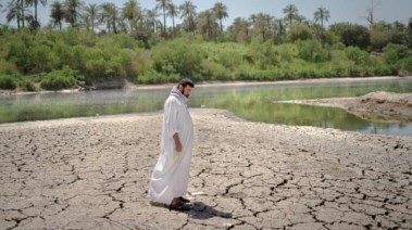 تدهور حالة نهر دجلة في العراق 