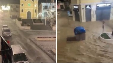 فيضانات في ملقة