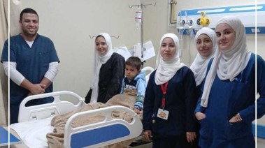 الفرق الطبية بمستشفى العدوة المركزي