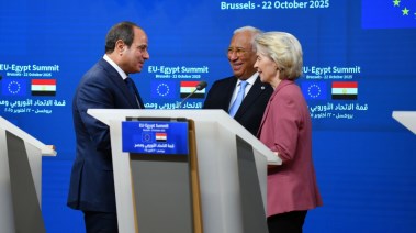   الرئيس عبد الفتاح السيسي، ورئيسة الاتحاد الأوروبي، أورسولا فون دير لاين