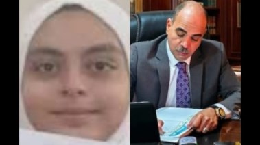 الطالبة جنى برفقة محاميها أ\رف فرحات