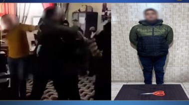 المتهم قبل وبعد القبض عليه