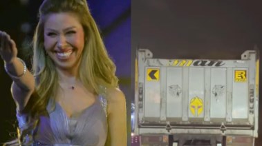 الفنانة إيناس وجانب من الواقعة 