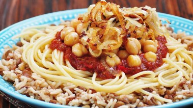 طبق الكشري المصري