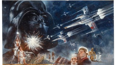 اللوحة الأولى لـ "حرب النجوم"