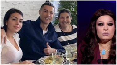 فيفي عبده وأسرة رونالدو