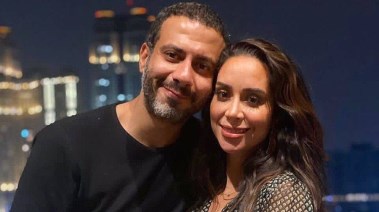 محمد فراج وزوجته بسنت شوقي