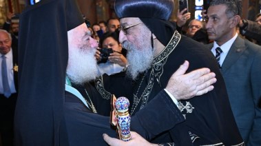 البابا تواضروس وبطريرك الروم الأرثوذكس 