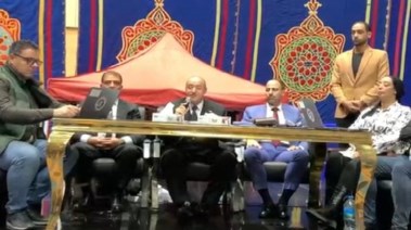 لحظة إعلان نتائج الانتخابات ببورسعيد 