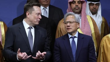 إيلون ماسك وجينسن هوانج