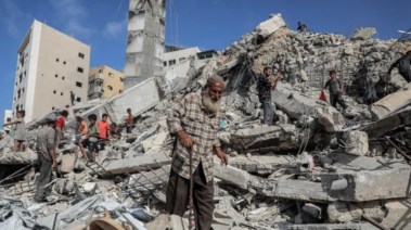 آثار العدوان الإسرائيلي على غزة