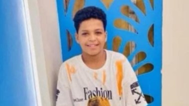 الشاب كرم الذى وافته المنية إثر الحادث الأليم 