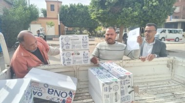 مفتشين التموين  أثناء الحملة