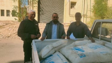 مفتشو التموين  أثناء الحملة