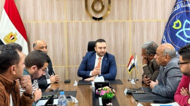 الدكتور محمد شعبان مدير فرع هيئة الرعاية الصحية بالأقصر 