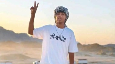 أدهم يحيى أحد ضحايا فى حادث الجبلاو