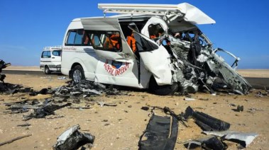 حادث على الطريق - صورة أرشيفية