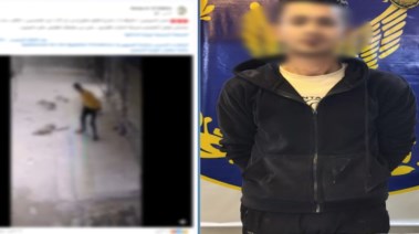 المتهم وجانب من الواقعة 