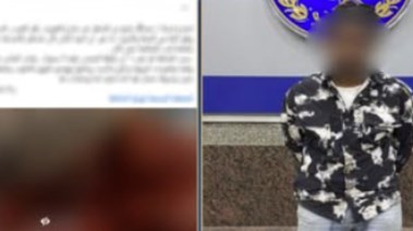 المتهم وجانب من الواقعة 