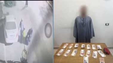 المتهمين وجانب من الواقعة