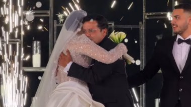 من حفل زفاف ابنة محمد هنيدي