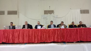 صورة اللجنة العامة للانتخابات في الفيوم 