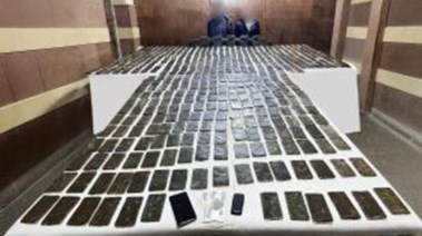 جانب من المضبوطات 