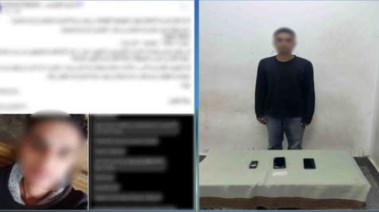 المتهم بابتزاز الفتيات والمنشور المتداول 