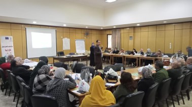 صورة من الورشة