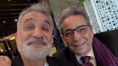 محمود سعد وباسم يوسف