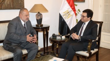 وزير الثقافة أحمد فؤاد هنو وخالد الصاوي